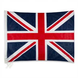 Printed Union Flag Open Top Sleeved with Tie 120 x 90cms