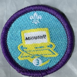 Scout IT Stage 3 Badge Microsoft Sponsored (Discontinued)