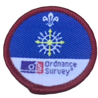 Scout Navigator Badge Ordnance Survey Sponsored Proficiency (Discontinued)